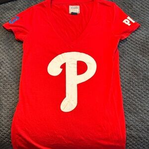 PINK Victoria's Secret Red Tee
